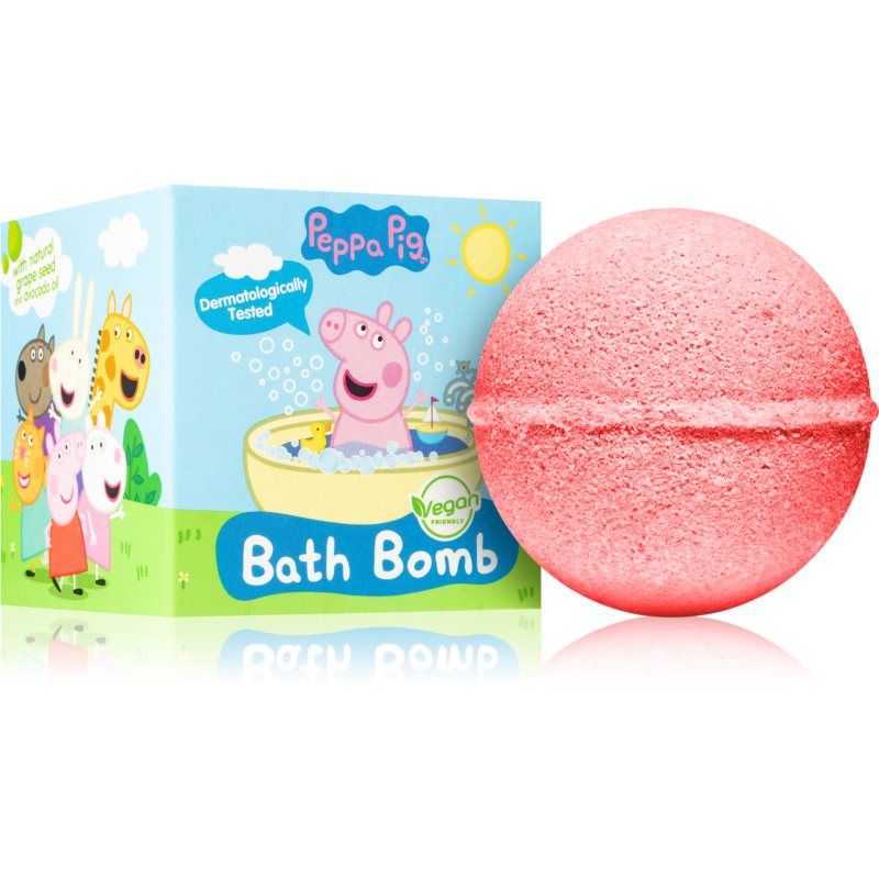 Peppa Pig Bath Bomb бомбочка для ванни для дітей Raspberry 165 гр