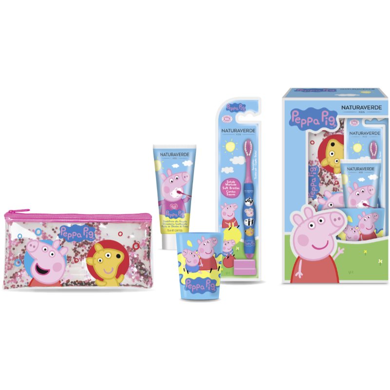 Peppa Pig Oral Care Set подаръчен комплект (за деца )