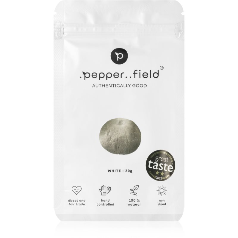 .pepper..field Kampotský pepř bílý koření jednodruhové 20 g
