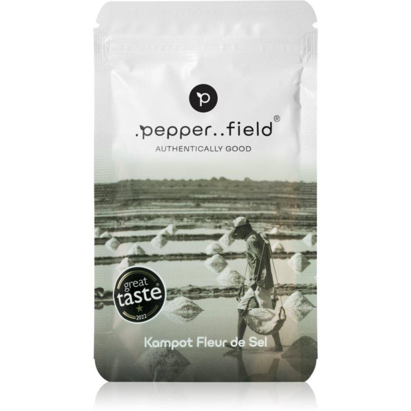 .pepper..field Kampotská sůl Fleur de Sel kuchyňská sůl 100 g