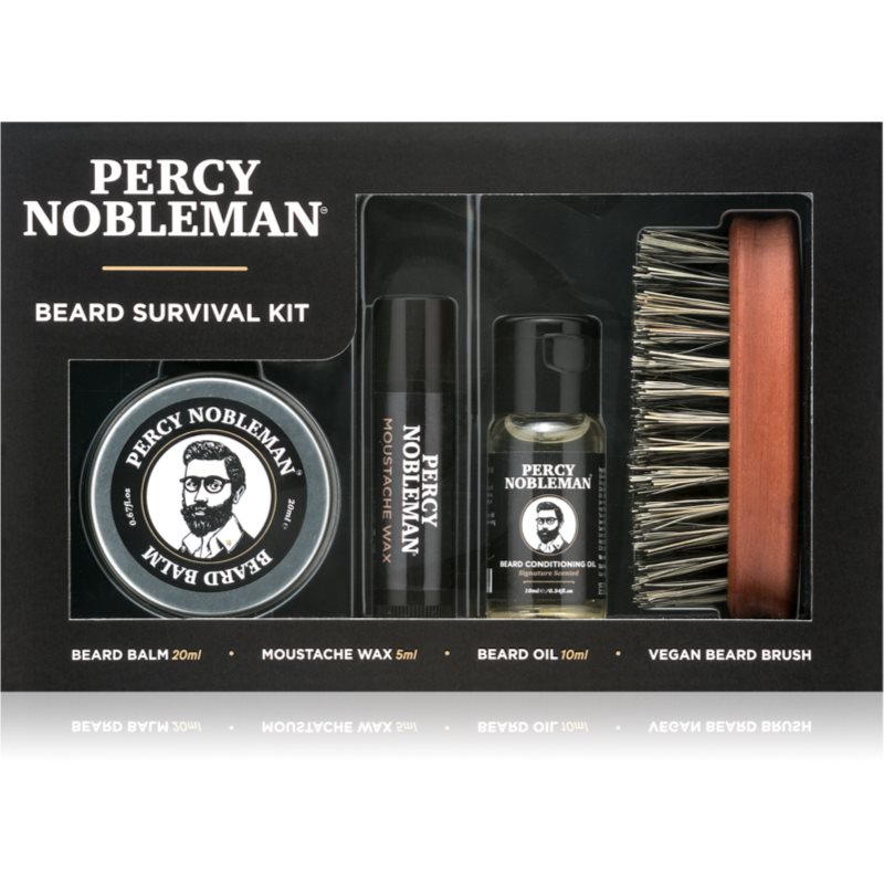 Percy Nobleman Beard Survival Kit rinkinys (barzdai)