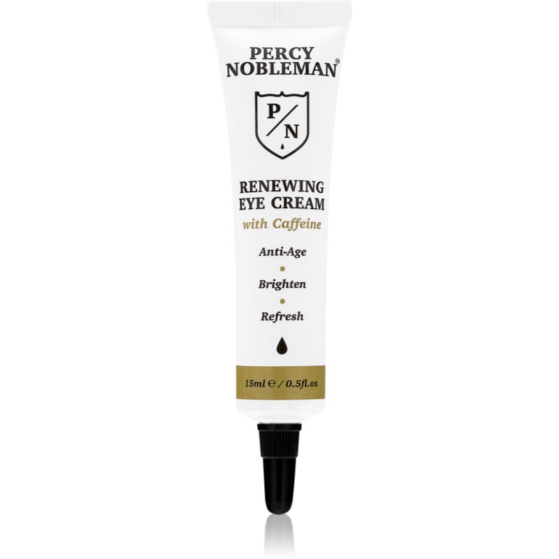 Percy Nobleman Renewing Eye Cream Anti-Age očný krém s kofeínom 15 ml