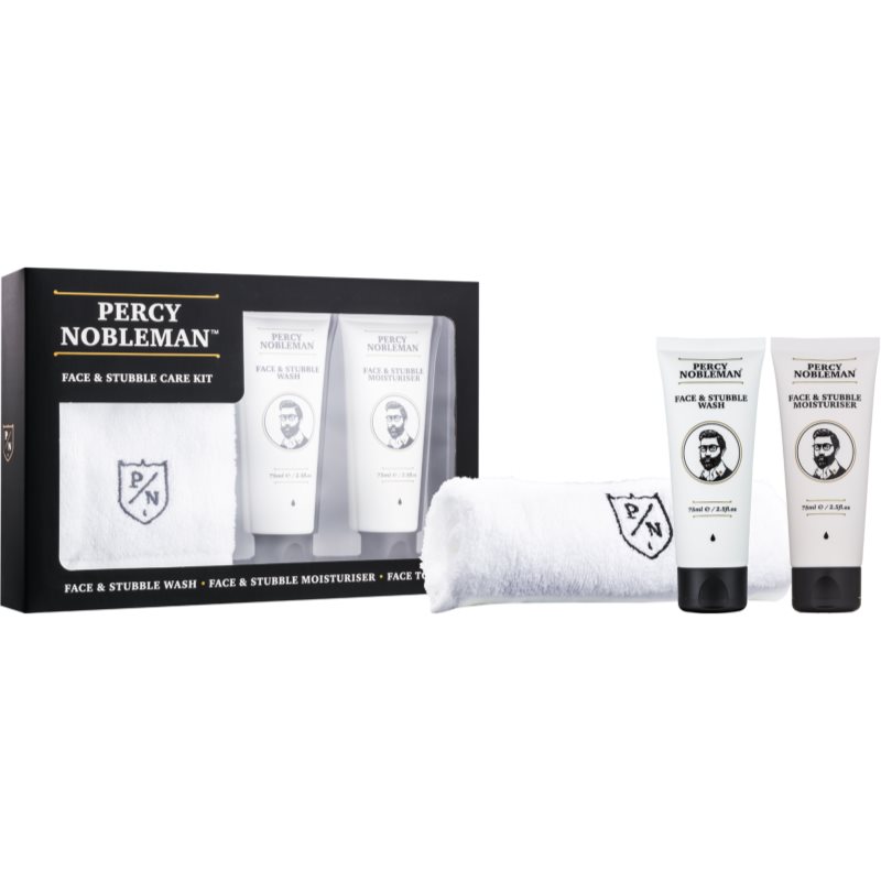 

Percy Nobleman Face & Stubble Care Kit набір (для обличчя та зони вусів) для чоловіків