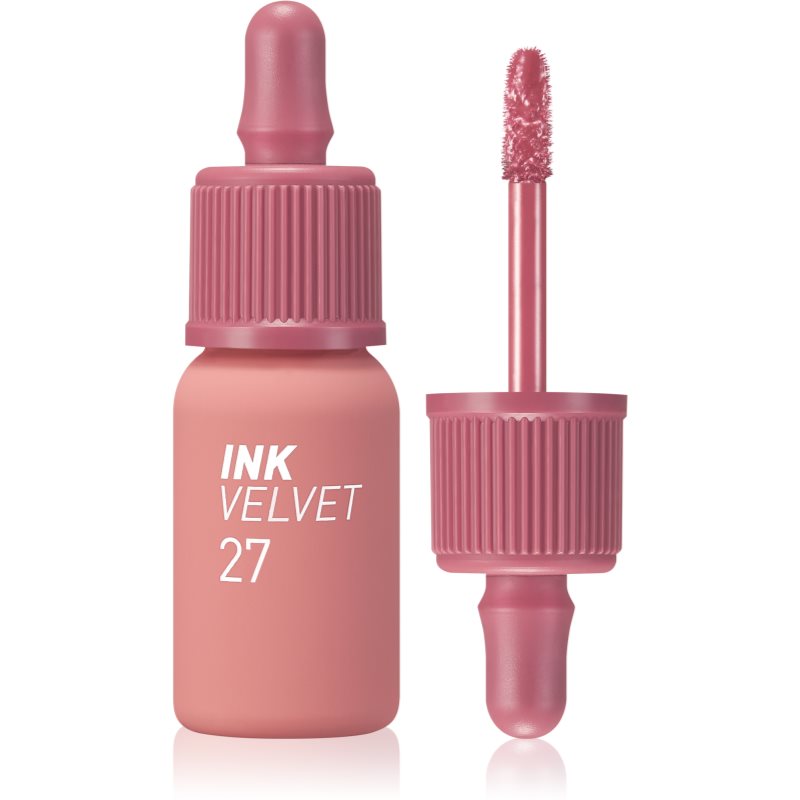 peripera Ink Velvet sametová rtěnka odstín 27 Strawberry Nude 4 g