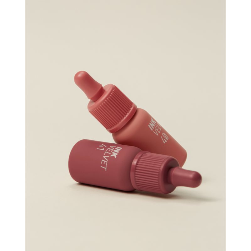peripera Ink Velvet seidiger Lippenstift Farbton 41 Cool Off Rosy 4 g (Bild 10)