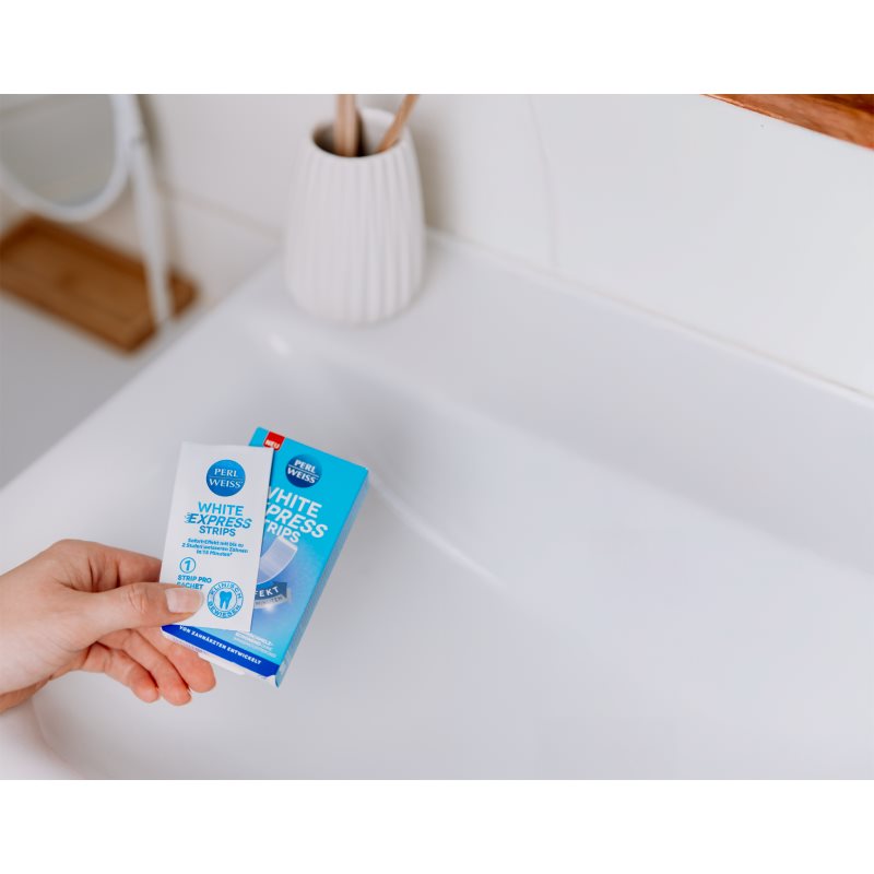 Perl Weiss White Strips Express bělicí pásky 4 ks (obrázek 3)