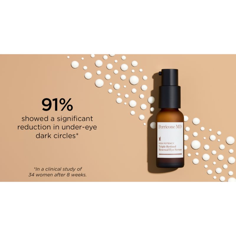 Perricone MD High Potency Triple Retinol Renewal Eye Serum Verjüngendes Augenserum mit Retinol 15 ml