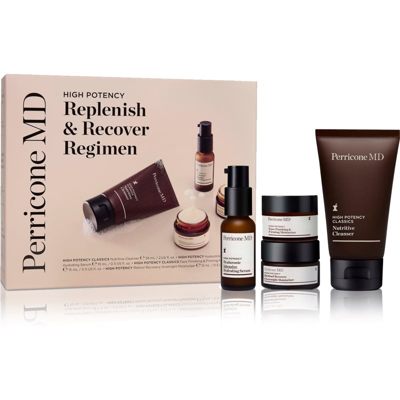 Perricone MD High Potency Replenish & Recover Regimen Geschenkset spendet spannender Haut Feuchtigkeit