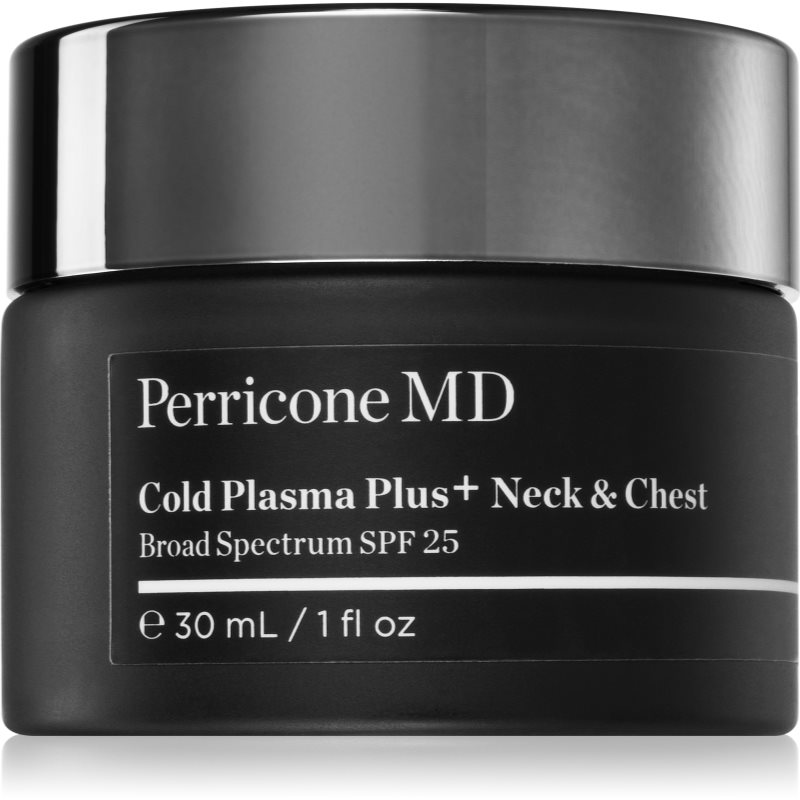 Perricone MD Cold Plasma Plus+ Neck & Chest standinamasis kaklo ir dekoltė srities kremas SPF 25 30 ml