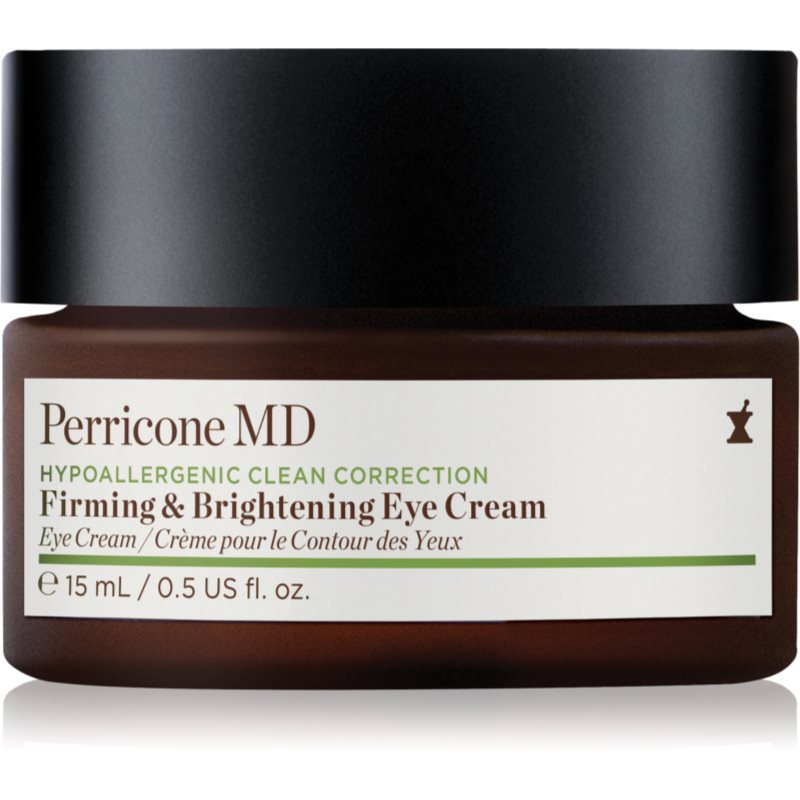 E-shop Perricone MD Hypoallergenic Clean Correction Eye Cream hydratační a rozjasňující péče na oční víčka a kruhy pod očima 15 ml