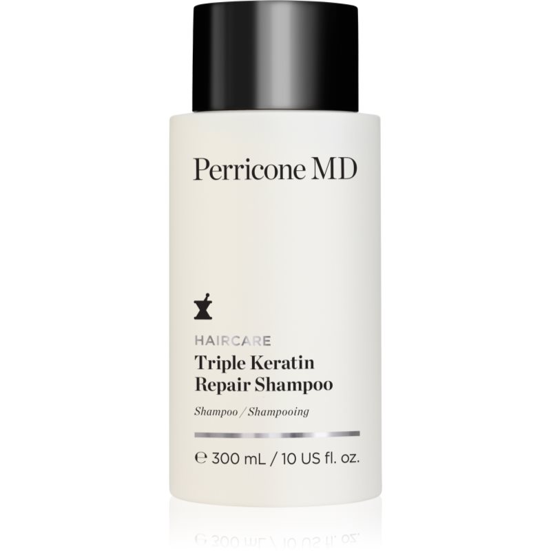 Perricone MD HAIRCARE Triple Keratin posilující šampon pro suché a křehké vlasy 300 ml