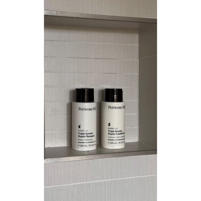 Perricone MD HAIRCARE Triple Keratin hloubkově vyživující kondicionér 300 ml (obrázek 4)