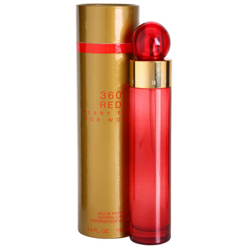Perry Ellis 360° Red Eau De Parfum For Women 100 Ml