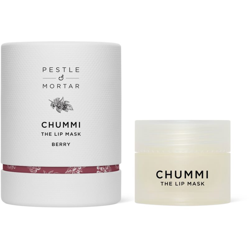 Pestle & Mortar Chummi Berry hydratační maska na rty 20 g