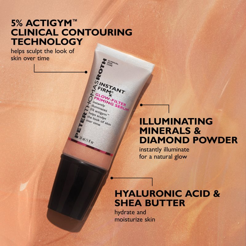 Peter Thomas Roth Instant FIRMx Glow-Filter Priming Serum rozjasňující podkladové sérum 30 ml (obrázek 7)
