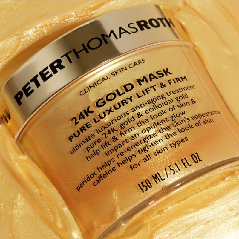 Peter Thomas Roth 24K Gold Mask розкішна зміцнююча маска для обличчя з ліфтинговим ефектом 150 мл