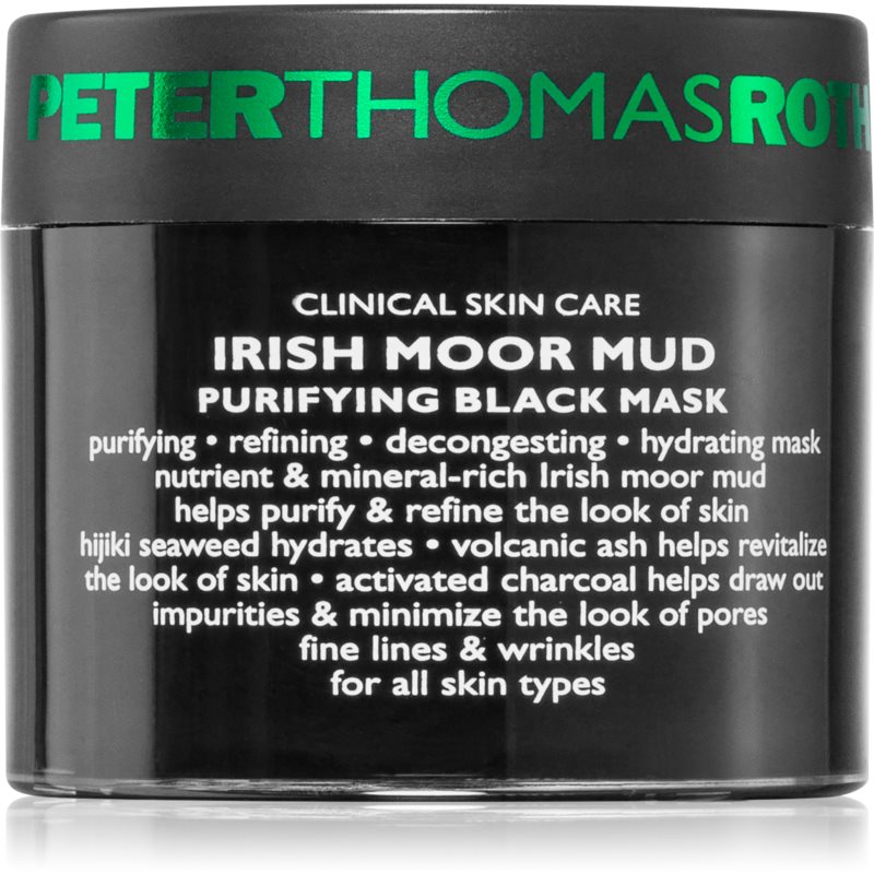 Peter Thomas Roth Irish Moor Mud Mask čistiaca čierna maska 50 ml