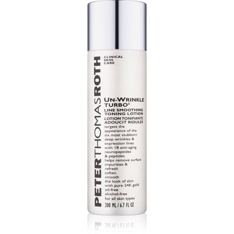 

Peter Thomas Roth Un-Wrinkle Turbo тонізуюча вода для розгладження зморшок