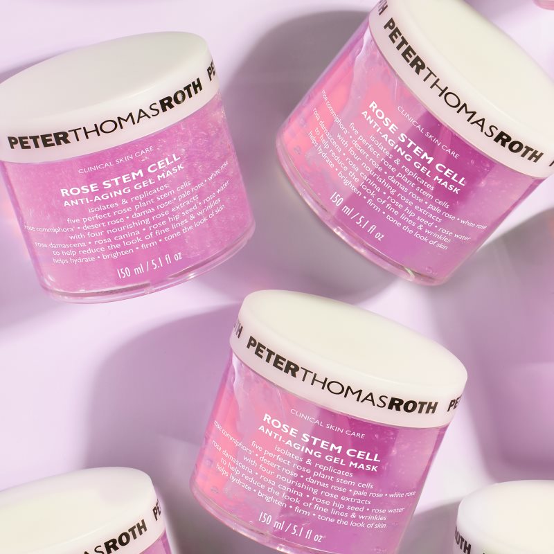 Peter Thomas Roth Rose Stem Cell Anti-Aging Gel Mask Hydrating Mask With Gel Consistency 150 Ml