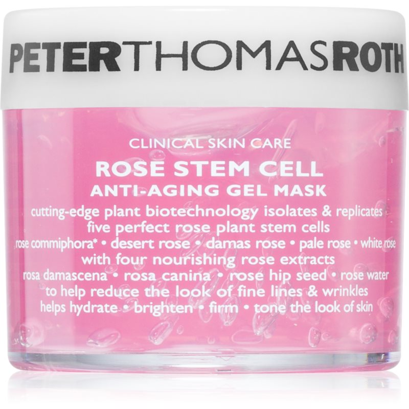 Peter Thomas Roth Rose Stem Cell Anti-Aging Gel Mask зволожуюча маска з гелевою текстурою 50 мл
