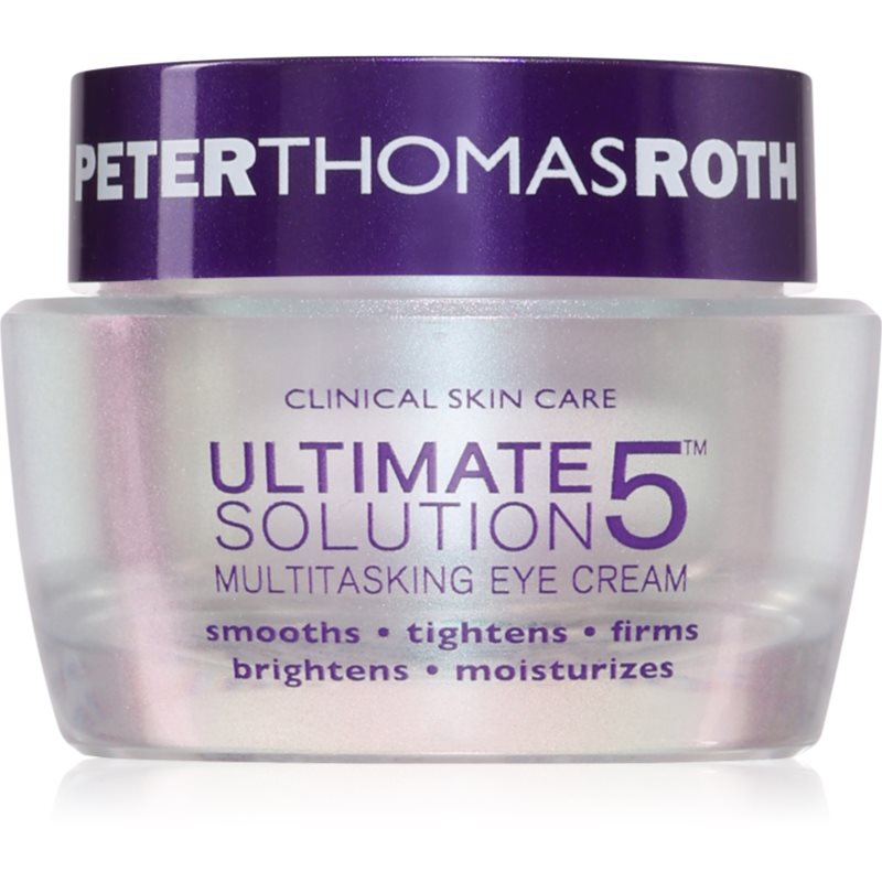Peter Thomas Roth Ultimate Solution 5 Multitasking Eye Cream bohatý hydratačný krém na oči 15 ml