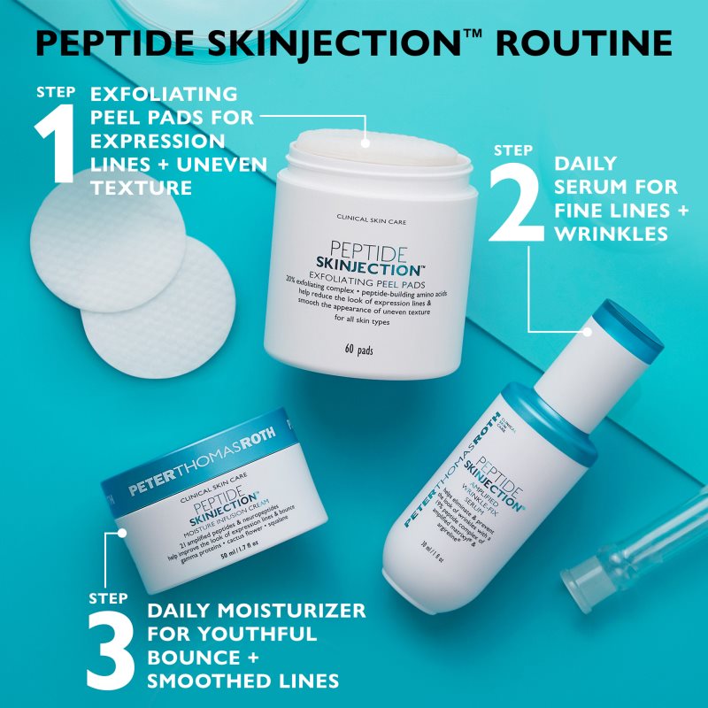Peter Thomas Roth Peptide Skinjection™ Moisture Infusion Cream Refillable vyhlazující hydratační krém s peptidy plnitelný 50 ml (obrázek 7)