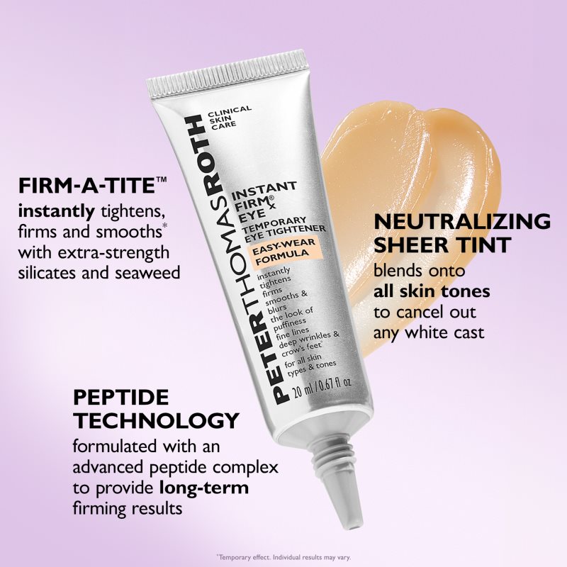 Peter Thomas Roth Instant FIRMx Eye Augencreme zur Verjüngung der Haut 20 ml (Bild 3)
