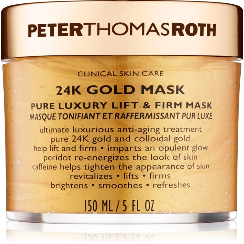 

Peter Thomas Roth 24K Gold розкішна зміцнююча маска для обличчя з ліфтинговим ефектом