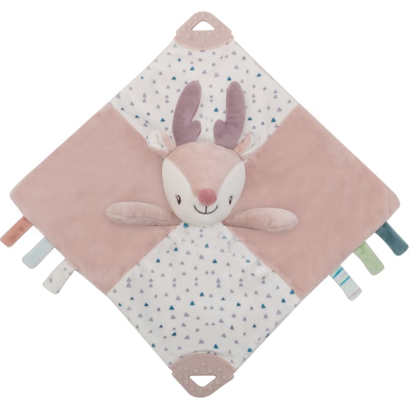 Petite&Mars Cuddle Cloth With Rattle Sleep Toy With Rattle Deer Suzi 1 Pc