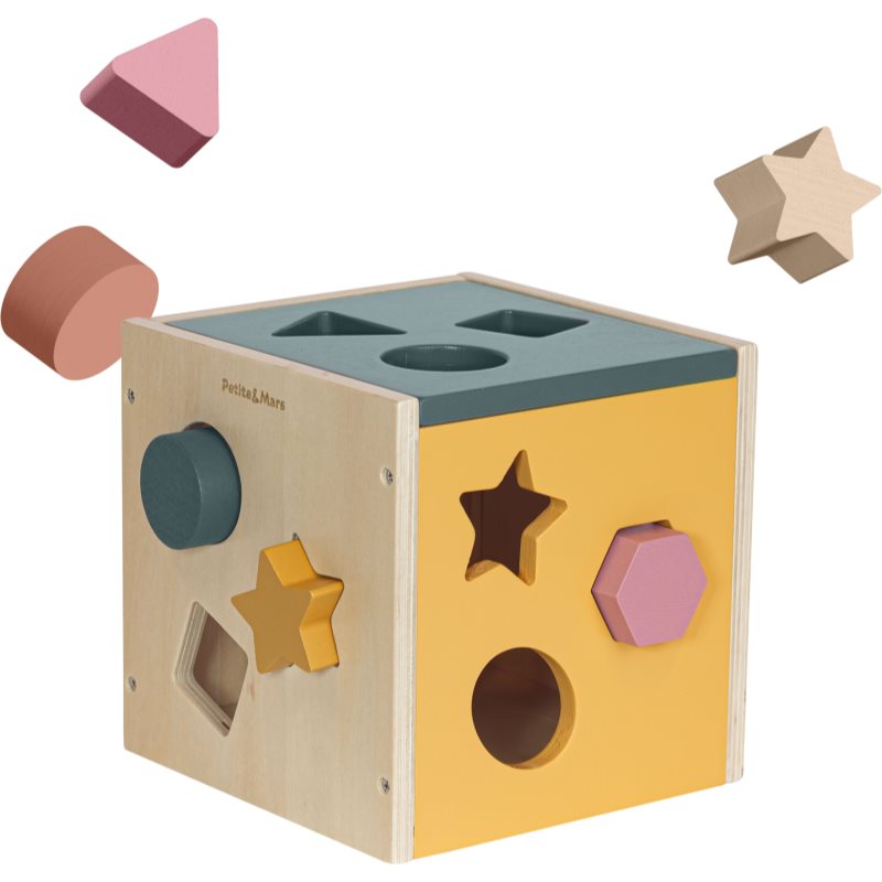 Petite&Mars Wood of Mars Gravity jeu de formes en bois 12 m+ 1 pcs unisex