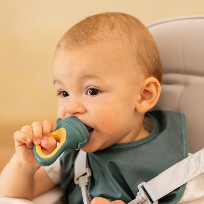 Petite&Mars Silicone Food Feeder 6m+ krmící kousátko Rose&Sand 1 ks (obrázek 5)