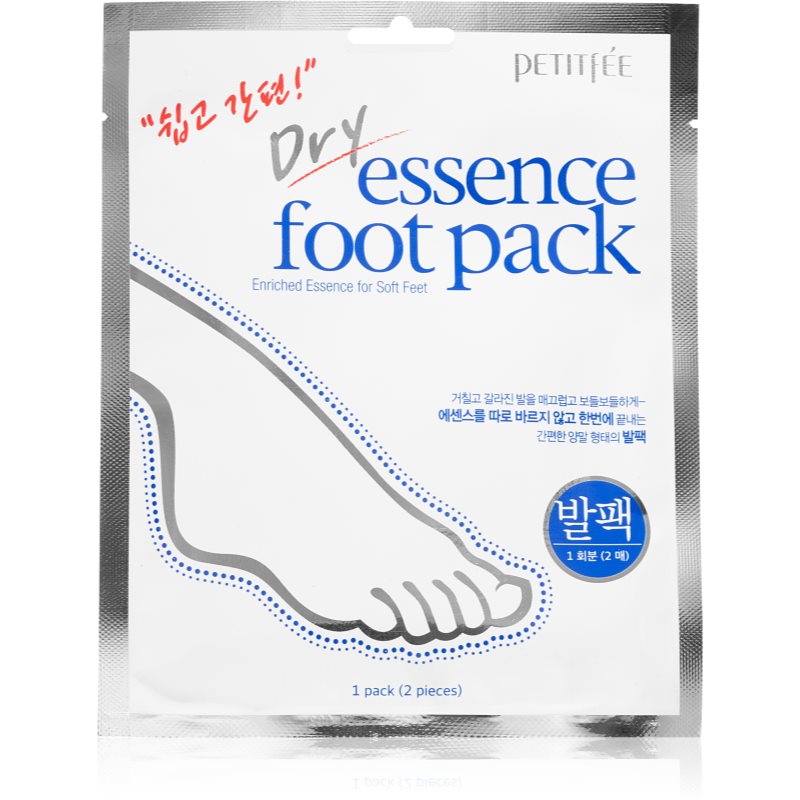 Petitfée Dry Essence Foot Pack Återfuktande mask för ben 2 st. female