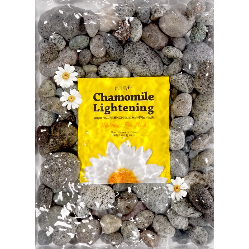Petitfée Chamomile Lightening освітлююча маска для освітлення та зволоження 32 гр
