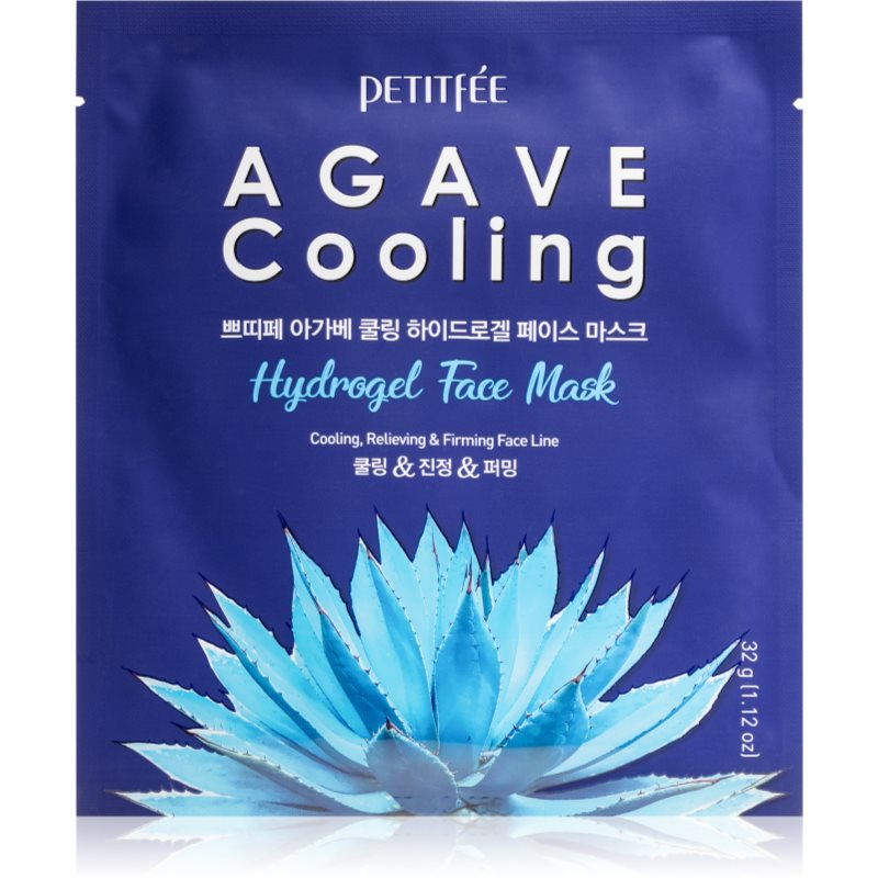 Petitfée Agave Cooling інтенсивна гідрогелева маска Для заспокоєння шкіри 32 гр