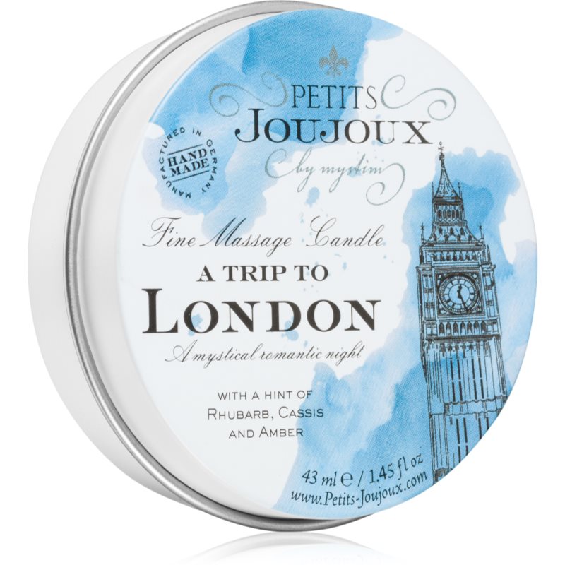 Petits JouJoux A trip to London masážna sviečka 33 g
