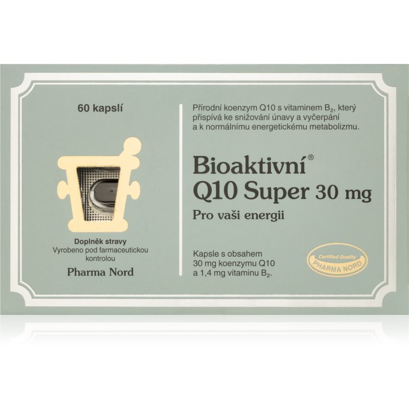 Pharma Nord Bioaktivní Q10 Super kapsle s koenzymem Q10 60 cps