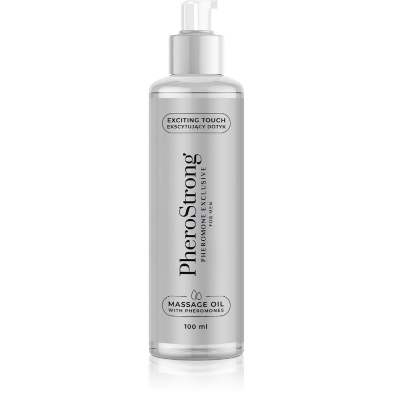 PheroStrong Exclusive for Men Massage Olie met feromonen voor Mannen  100 ml