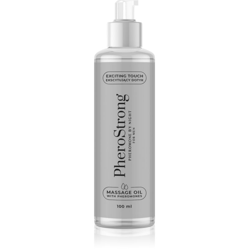 PheroStrong By Night for Men Massage Olie met feromonen voor Mannen  100 ml