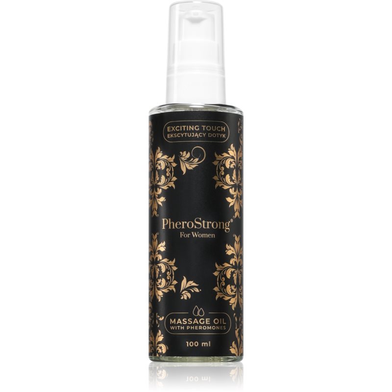PheroStrong Massage Oil With Pheromones masážní olej s feromony pro ženy 100 ml