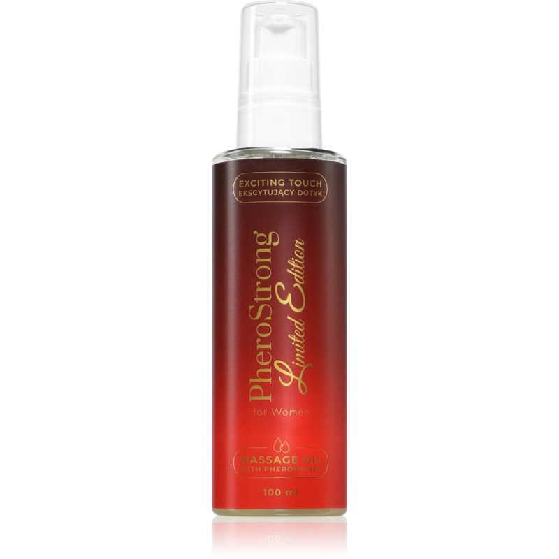 PheroStrong Massage Oil With Pheromones masážní olej s feromony pro ženy Limited Edition 100 ml