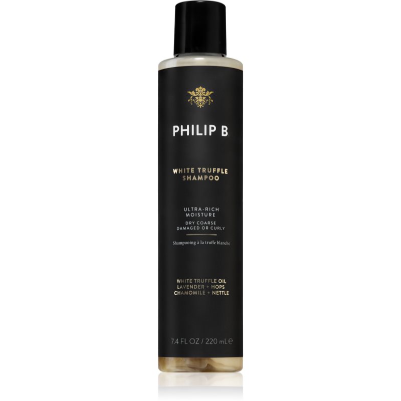 Philip b. white truffle hidratáló sampon a vastagszálú, festett hajra 220 ml
