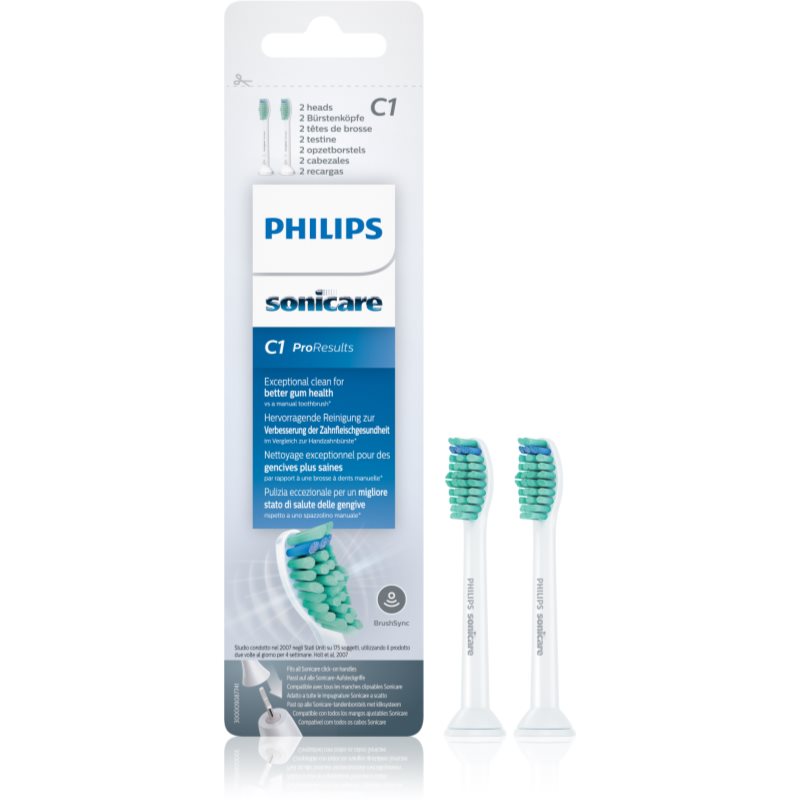 Philips Sonicare ProResults Standard HX6012/07 резервни глави за четка за зъби 2 бр.