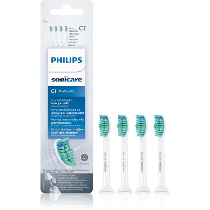 Philips Sonicare ProResults Standard HX6014/07 резервни глави за четка за зъби HX6014/07 4 бр.