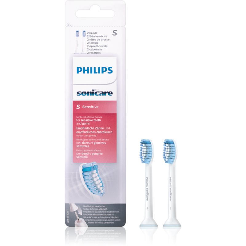 Philips Sonicare Sensitive Standard HX6052/07 náhradné hlavice na zubnú kefku 2 ks