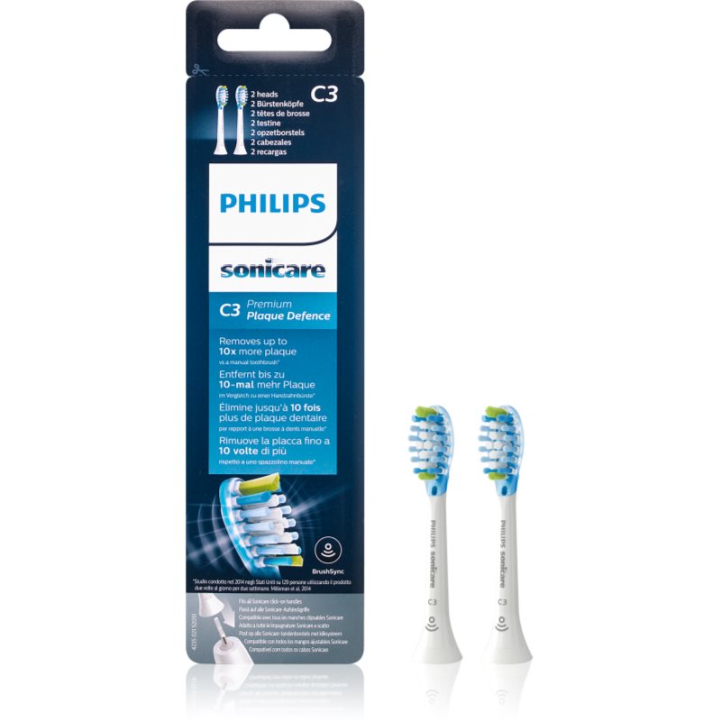 

Philips Sonicare Premium Plaque Defence Standard HX9044/33 змінні головки для зубної щітки