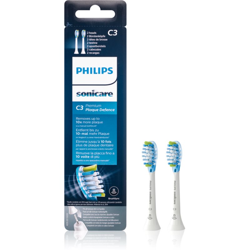 Philips Sonicare Premium Plaque Defence Standard HX9042/17 náhradní hlavice pro zubní kartáček 2 ks