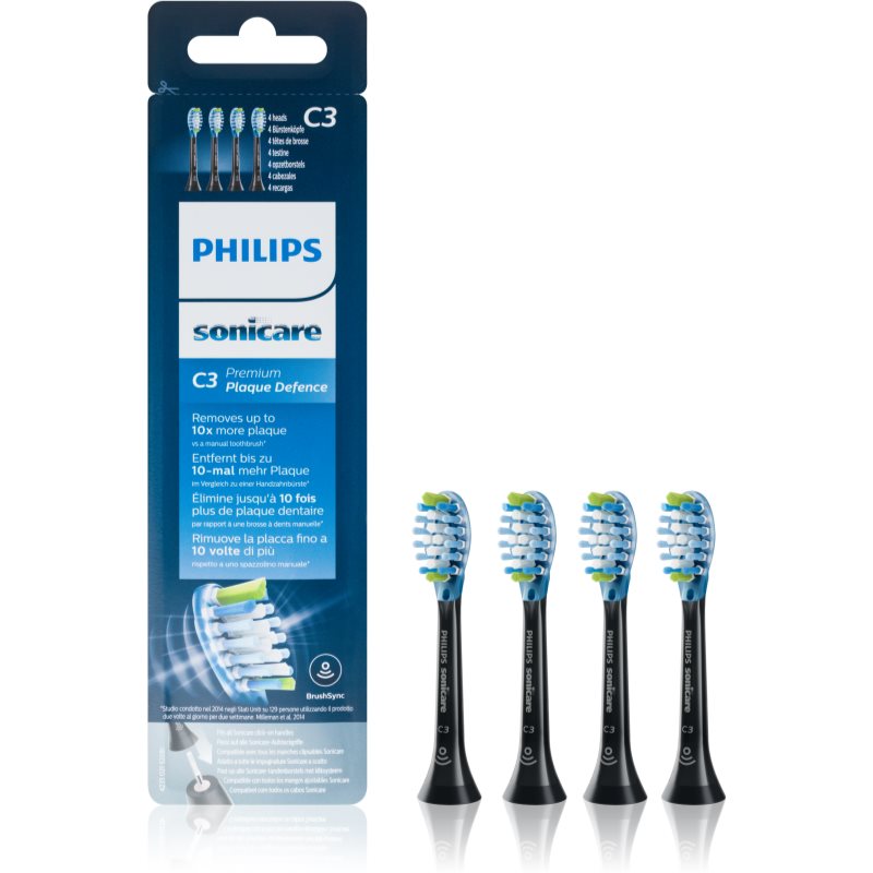 Philips Sonicare Premium Plaque Defence Standard HX9044/33 змінні головки для зубної щітки 4 кс