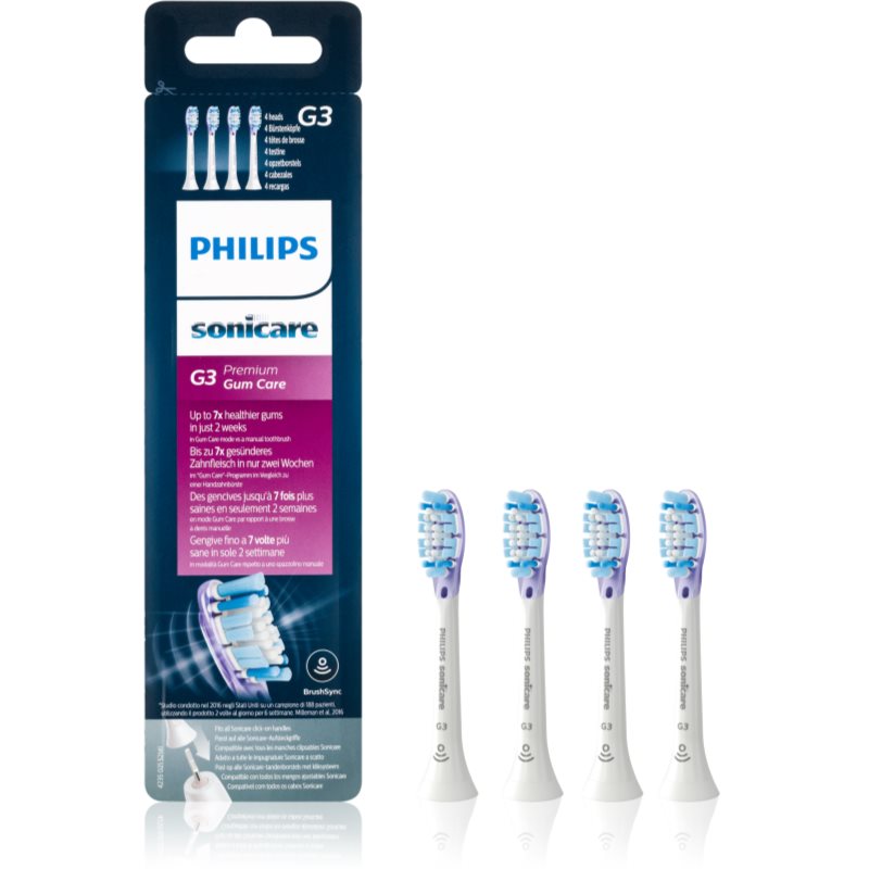 Philips Sonicare Premium Gum Care Standard HX9054/17 csere fejek a fogkeféhez 4 db