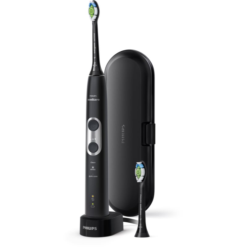 

Philips Sonicare ProtectiveClean 6100 Black HX6870/47 електрична зубна щітка HX6870/74 Black