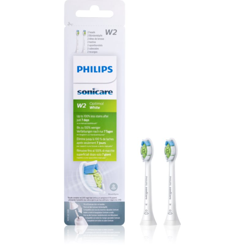 

Philips Sonicare Optimal White Standard HX6062/10 змінні головки для зубної щітки White